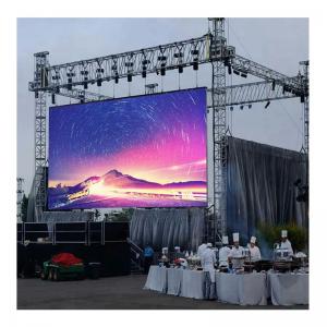 P3.91 Led Display Hire Die Cast Aluminum Cabinet Wan Outdoor Led Panel Rental