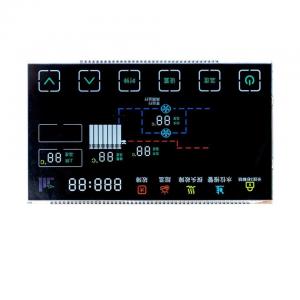 Customizable VA LCD Display Vacuum Fluorescent Display With LED Backlight