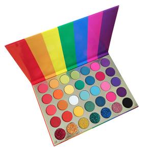 Makeup Private Label 35 Colors Rainbow Eyeshadow Palette