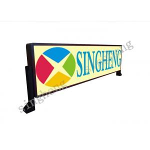 China Truck Mounted Rear Window Led Sign , Bus Window Display High Level Protection supplier