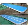 Color Customized Inflatable Tumbling Mat , Inflatable Yoga Mat For Groud / Water