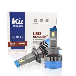 H4 H7 H11 LED Car Headlight Bulbs 3570 Csp 9006 BH4 H8 Led Fog Lamp For Motorcycle