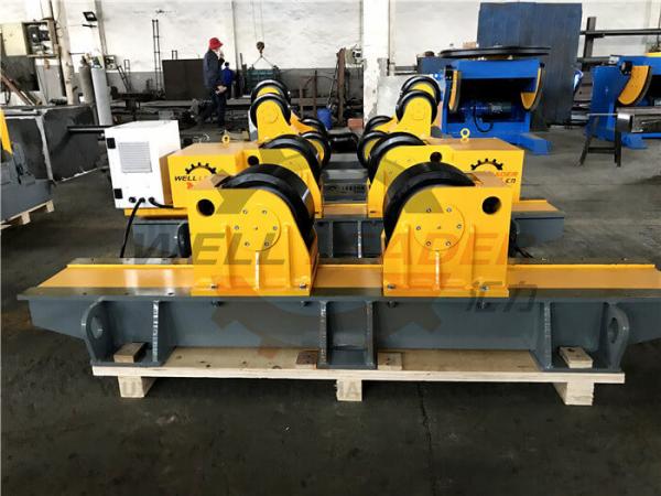 Boiler Industry Conventional Pipe Rotator GK-30 PU Rollers Or Steel Rollers For Selection