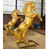 China Custom Large Outdoor Brass Horse Statue 3 Meter Height Plaza Decoration wholesale
