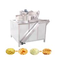 China Small Automatic Fryer Machine Frozen French Fries Potato Chip Processing Line on sale