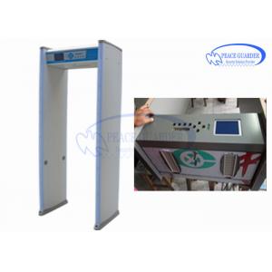 China Pinpoint Digital Metal Detector / Exhibition Security Check Body Metal Detectors supplier
