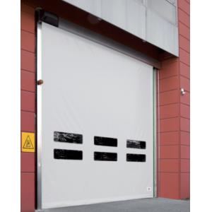 High Security Rapid Roller Doors with Noise Reduction and Thermal Insulation Shutter Door Transparent PVC Curtain