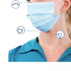 China Adult Anti Allergic Earloop Face Mask For Air Pollution supplier