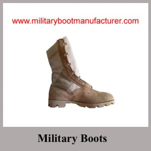 China Wholesale China Made Full Grain Cow Suede Military Desert DMS Boot supplier