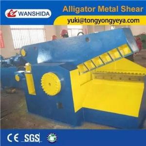 China 30kW Scrap Metal Shear 2000Kn Hydraulic Shearing Machine For Steel Plant supplier