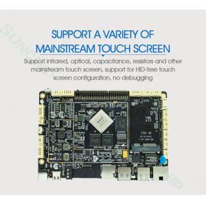 Intelligent Industrial Embedded ARM Board 3.5mm Earphone Jack Micro SD Card Slot