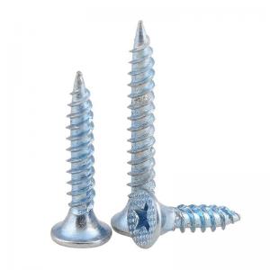 Zinc Plated Stainless Steel Self Tapping Screws 10-50mm Length M6 Self Drilling Screw