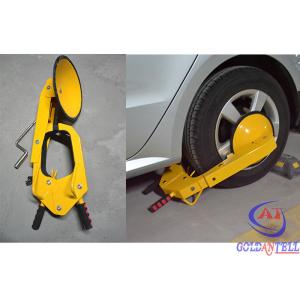 China Antitheft Car Wheel Clamp Lock And Steering Wheel Lock for 30-40 inch tire supplier