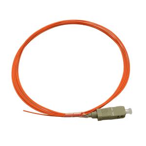 1 Fiber 1M 0.9mm Multimode SC Fiber Optic Pigtail