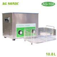 China 10 Liters Professional Ultrasonic Cleaner Industrial Cleaning and Degreasing Carburetors on sale