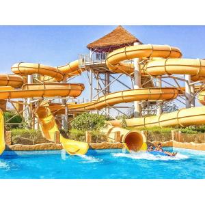 Adults Water Park Slide Soft Play Swimming Pool Accessories Fiberglass