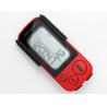 PD-7006 3D Sensor Pedometer Walking 3D Pedometer Fitness Calorie Monitor Red