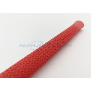 China Custom Size Black Electrical Braided Sleeving With Long Lasting Stability supplier