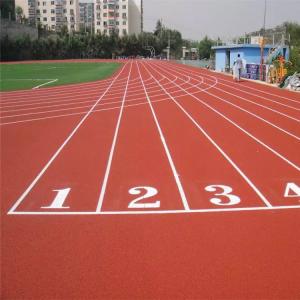 China 7x5ft Outdoor Rubber Flooring Running Track Mat For Field Athletics Decor Banner Photo Backdrop For Sports Parties supplier