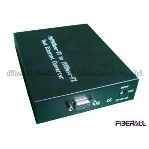 China 100M UART Fiber Media Converter With DB9 Port RS232 Asynchronous Optical Modem supplier