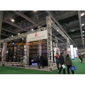 China Gymnasium Aluminum Box Truss Bolt Trade Show Booth Large Heavy Loading 450x600 mm supplier