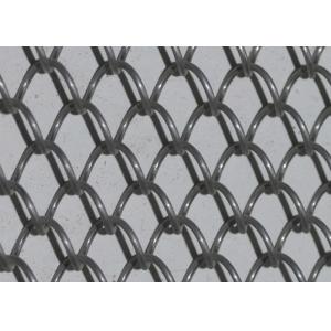 China Light Weight Conventional Wire Mesh Conveyor Belt / Chain Link Fencing wholesale