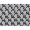 China Light Weight Conventional Wire Mesh Conveyor Belt / Chain Link Fencing wholesale