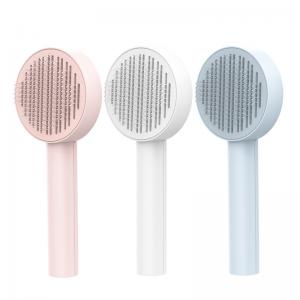 China ABS Material Dogs Cats Pets Grooming Brush Floating Hair Remover Comb supplier