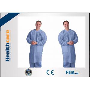China Breathable Disposable Lab Coats for Dental , Sterile Disposable Lab Jackets Waterproof supplier