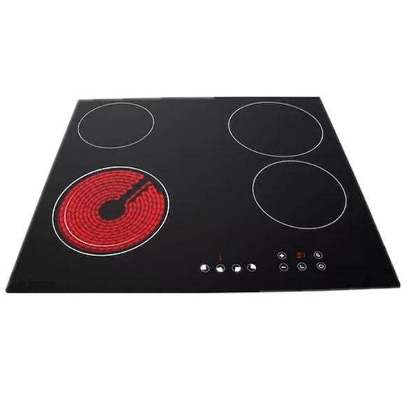brûleur infrarouge intégré vitrocéramique à commande par effleurement de Cooktop de 4 fourneaux 220V