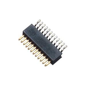 90° SMT 1 Mm Pitch Pin Header Connector / Single Row Pin Header