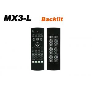 MX3-L backlight Portable 2.4G Wireless Remote Control IR Keyboard backlight MX3 Air Mouse for Smart Android TV box