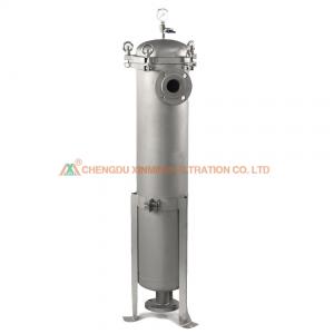 2.2KW Power Stainless Steel Bag Filter Housing Single Bag Filter Machine