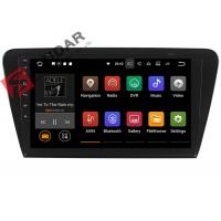 China 10.1 Inch 1024*600 Android Car Navigation System Skoda Octavia Car Stereo Bluetooth 4.0 on sale