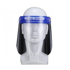 Fluid Resistant Full Cover Disposable Face Shield , Medical Face Shield Visor