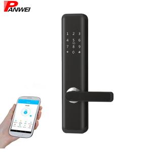 Apartment lock support BLE APP Mobile Remote Control And RFID Keycards Open Pin Code Door Lock