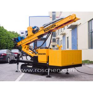 China Crawler Drilling Rig with full hydraulic power head For Anchoring Hole drilling supplier