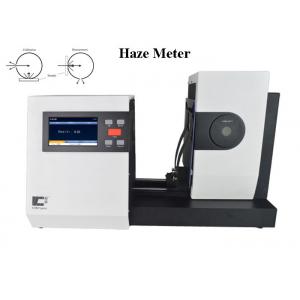 Transparent Plastic Digital Haze Meter , Transmission Haze Measurement ASTM D1044 Standard