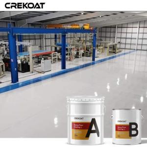 China Seamless Water Based Epoxy Floor Coating Resistance To Chemicals Oils Stains supplier