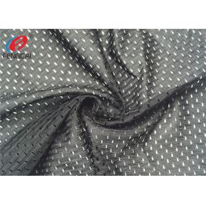 Warp Knitted Big Hole Sports Mesh Fabric , Polyester Jersey Net Material Breathable Fabric