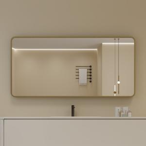 China Wholesale Modern Bath New Design Custom Wall Led Makeup Smart Vanity Mirror with Lights wholesale