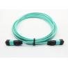 Telecom Standard Ribbon Optical Fiber Patch Cords OM3 OM4 Simplex Duplex Ribbon