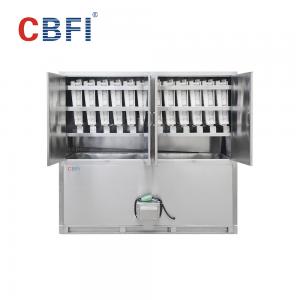 China Commerical used Ice Cube Machine with semi auto packing for Middle East supplier
