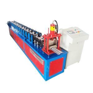 China Custom Garage Roller Shutter Door Roll Forming Machine , Panel Color Sheet Making Machine supplier