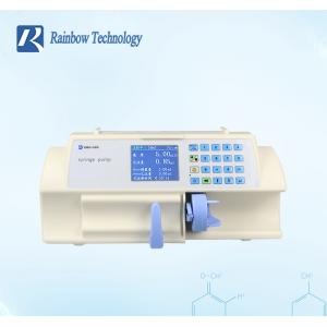 China ISO Certificated Electric Syringe Pump Large Screen Display Auto Syringe Pump supplier