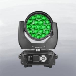 19*15W RGBW Stage Wash Lighting LED Moving Head Zoom 16/24 Channels