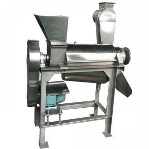 China Compact 500kg Per Hour Fruit Juice Making Machine Screw Juicer Machine supplier