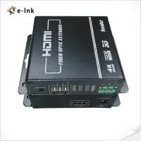 China 10.2Gbps HDMI To Fiber Converter HDMI 1.4 HDCP 1.2 With EDID 60KM on sale