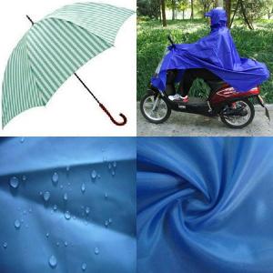 China 190T 210T 300T pu Coated Waterproof Motorcycle Cover Fabric supplier