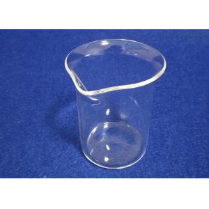 Transparent Fused Quartz Glass Beaker 50ML With Spout Custom Service Available